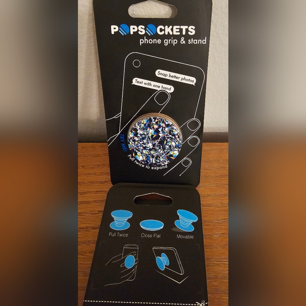 PopSockets Universal Phone Grip-Facet (Gloss)
